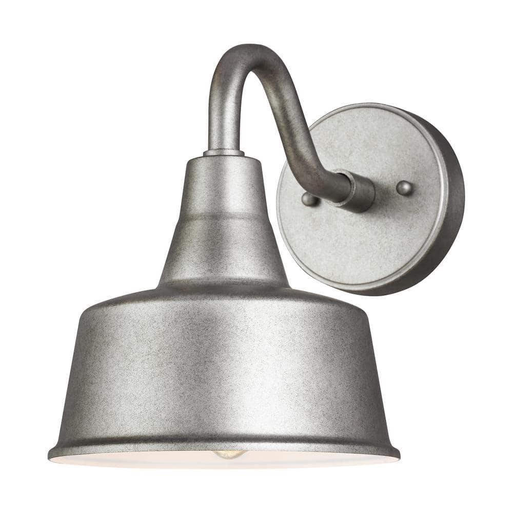 Barn Light 1  Pewter Farmhouse Wall Sconce