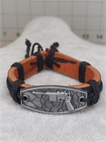 Leather bracelet