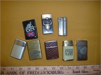 8pc Vintage Lighter Collection