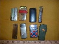 8pc Vintage Lighter Collection