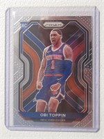 2020-21 PANINI PRIZM OBI TOPPIN RC KNICKS