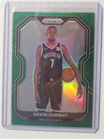 2020-21 PANINI PRIZM KEVIN DURANT GREEN PRIZM