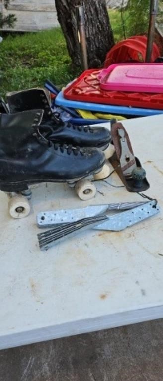 Simpson tie rollerskates Stanley handyman