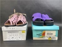 Beach Club Purple Sandals, Tog Shop Pink Sandals