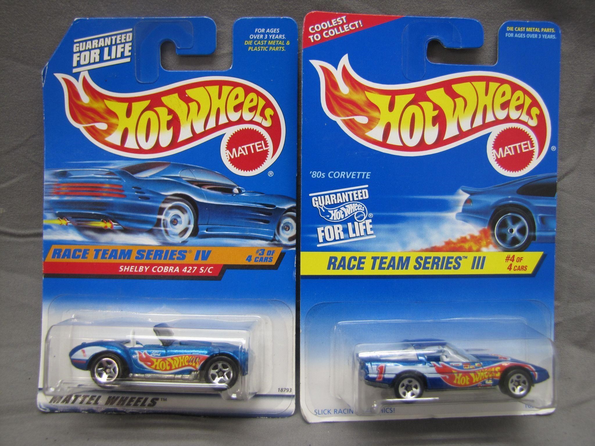 NIB Hot Wheels Race Team Series IV & III Cars