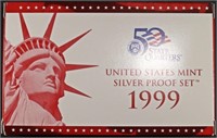 1999 US SILVER PROOF SET