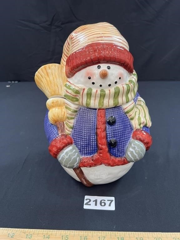 Snowman Cookie Jar