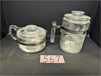 Pyrex Coffee Pots