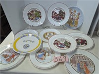 Lot of Holiday & Collector Corelle Plates