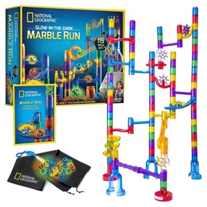New NATIONAL GEOGRAPHIC Glowing Marble Run