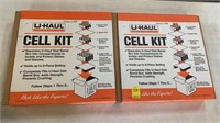 Two Uhaul Cell Kits 4 Dish Barrel Boxes