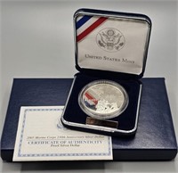 2005 P US Marine Corps Comm Proof Silver Dollar