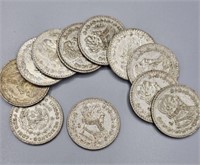 Mexico Silver 1 Peso Coins