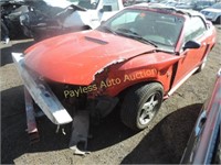 2000 Ford Mustang 1FAFP4448YF147675 Red