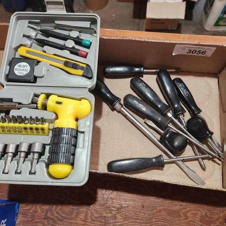 NE Lottery Tool Kit & Ram-On Screwdrivers