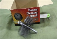 Chimney Cleaning Brush 6" Round Wire