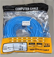 NEW Computer Cable CAT5 UTP LAN Cable 75 Feet