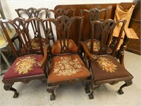Chippendale Philadelphia Ball/Claw Chairs & Table