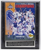 2005 White Sox World Champion Commemorative Plaque