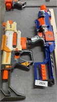 Two Nerf guns