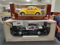 2 New Diecast cars, 1:18