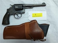 S&W 38 s&w pistol with holster serial # 428177