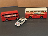 (3) Vehicles (Matchbox Super Kings Nestle Bus,