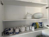Qty Cups, Mugs, Glassware, Trays, Plates, Bowls