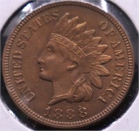 1888 CHOICE BU INDIAN HEAD CENT