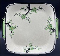 Moriyama Green Cherry Blossom Platter