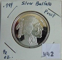 .999 Silver Buffalo