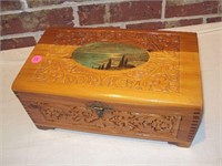 Wooden Cedar Box 10 1/2 x 6" - Nice One