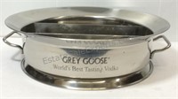 14“ x 4“ Grey Goose footed serving tray with