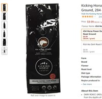 Kicking Horse Coffee, 454 Horse Power, Dark Roast