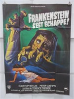 Curse of Frankenstein French Movie Poster 47"x 63"