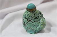 A Turquoise Snuff Bottle
