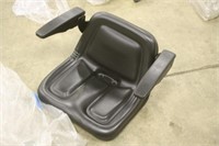 BLACK SEAT FOR TRACTOR - UNUSED