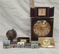 Vintage Clocks, Card Holders & Shops