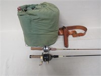 Bianchi Holster, Fishing Rods, Sleeping Bag