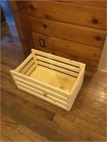 1 Stackable Pine Wood Crate