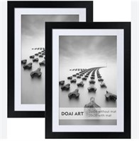 Doai Art 24x36 Poster Frame Black 2 Pack Without