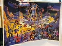1983 Masters of the Universe Castle Eternia Poster