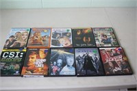 10 DVDs including The Matrix