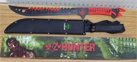 Z-Hunter machete with sheath