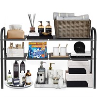 Under Sink Organizers, 2 Tier Expandable Cabinet