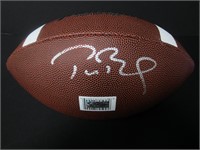 AUTHENTIC TOM BRADY SIGNED FOOTBALL COA