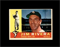 1960 Topps #116 Jim Rivera EX to EX-MT+