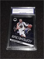 Stephen Curry 2023 Mosaic GEM MT 10 breakaway