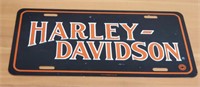 Harley Davidson License Plate Sign