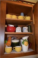 Contents of Double Wall Kitchen Cabinet